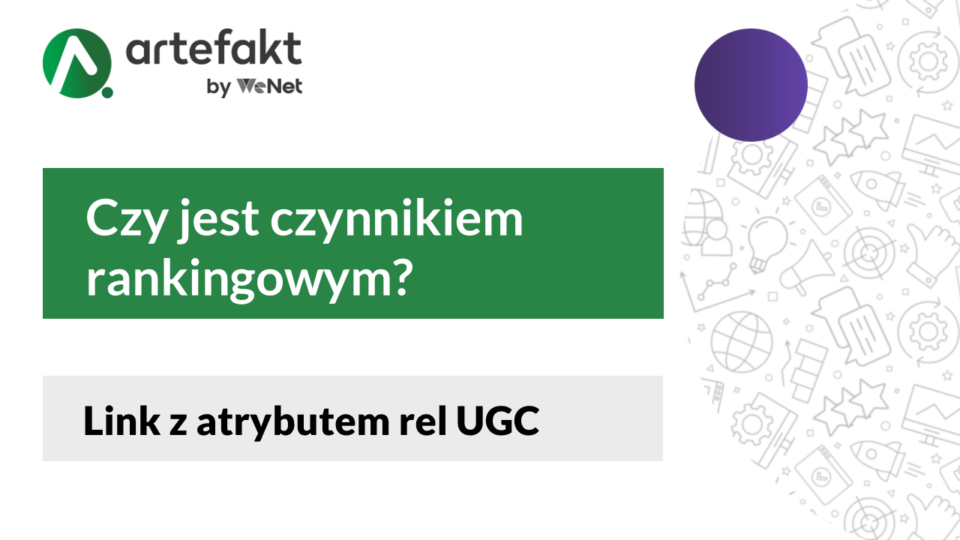 Link z atrybutem rel UGC